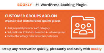 Bookly Customer Groups (Add-on) 4.0