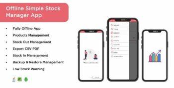 Offline Simple Stock Manager Android App