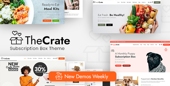 TheCrate - WooCommerce Subscription Box Theme 2.4