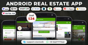 Android Real Estate App (Properties, Distance, Admob with GDPR)
