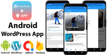 Android WordPress App for Blog and News Site with AdMob, Firebase Push Notification