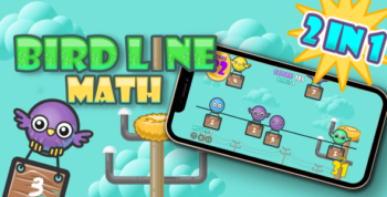 Bird Line Math (2 games in 1)