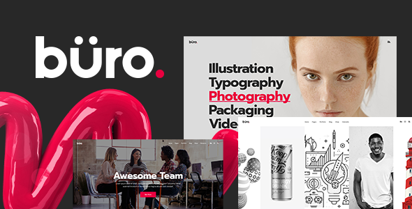 Büro - Creative Agency and Freelancer Theme 1.7