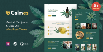 Calmes – Medical Marijuana & Coffeeshop WordPress Theme 1.2.6