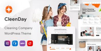 CleenDay - Cleaning Company WordPress Theme 1.0.12