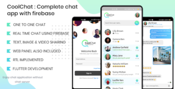 Cool Chat - Firebase Chat Application In Flutter