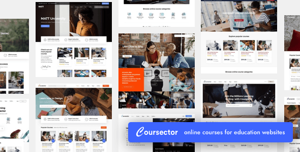 Coursector | LMS Education WordPress 2.9.11