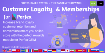 Customer Loyalty and Memberships for Perfex CRM 1.0.2