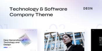 Deon - Technology and Software Company Theme 8 February 2022