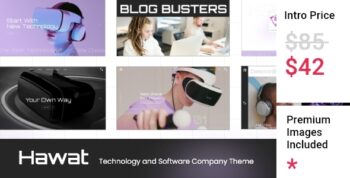 Hawat - Technology and Software Company Theme