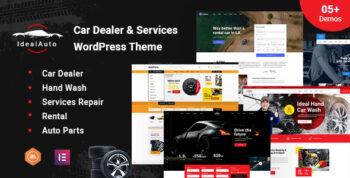 IdealAuto - Car Dealer & Services WordPress Theme 3.4.6