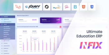 InfixEdu School ERP – Online School Management System Software 9.1.4
