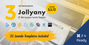 Jollyany | Multi-Purpose Joomla 4 Template