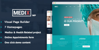 Medix - Medical Clinic WordPress Theme
