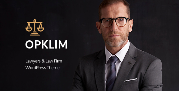 Opklim – Law Firm WordPress Theme 1.3
