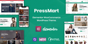 PressMart – Modern Elementor WooCommerce WordPress Theme 1.2.28