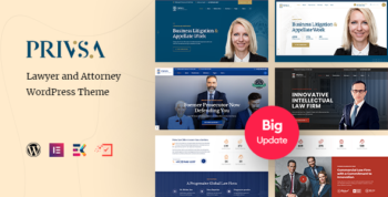 Privsa - Attorney and Lawyer WordPress Theme 2.2.5