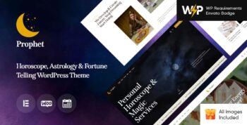 Prophet - Horoscope,Astrology & Fortune Telling WordPress Theme 1.2