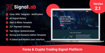 SignalLab - Forex And Crypto Trading Signal Platform 3.0