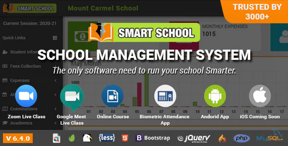 Smart School : School Management System 7.2