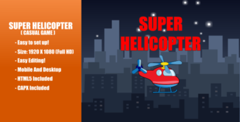 Super Helicopter | Construct 2