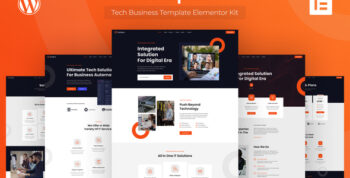 Techplus - Tech Business Elementor Template Kit
