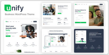 Unify - Multipurpose Business WordPress Theme 1.0.1
