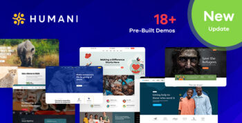 Humani - Nonprofit & Charity WordPress Theme 1.2.8