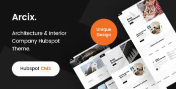 Arcix -Architecture HubSpot theme
