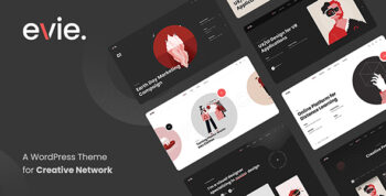 Evie - Creative Network & Portfolio WordPress Theme 1.1.4