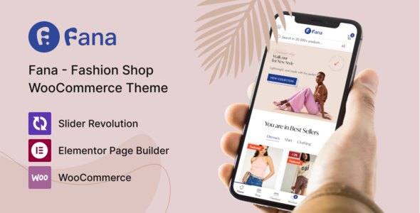 Fana - Fashion Shop WordPress Theme 1.1.12