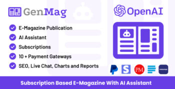 GenMag - E-Magazine with AI Assistant 1.2.8