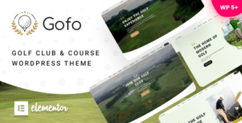 Gofo – Golf Course & Country Club WordPress Theme 1.27