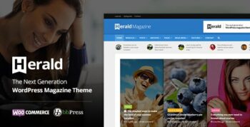 Herald - Newspaper & News Portal WordPress Theme 2.6.1