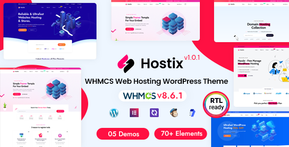 Hostix - Hosting WHMCS 2.0