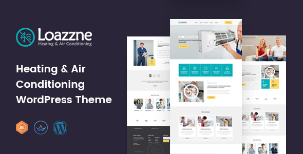 Loazzne - Air Conditioning Services WordPress Theme 1.9