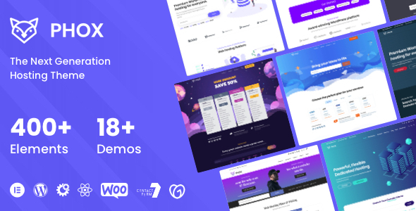 Phox – Hosting WordPress & WHMCS Theme 2.5.0