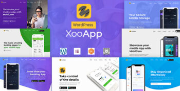 XooApp - App Landing Page WordPress Theme 3.0.0.8