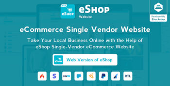 eShop Web – eCommerce Single Vendor Website 4.4.8