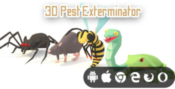 3D Pest Exterminator - Hyper Casual Shooting Game