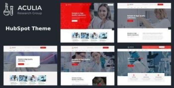 Aculia | Laboratory & Research HubSpot Theme