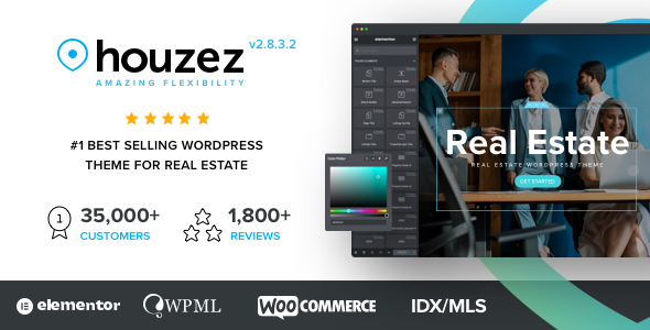 Houzez - Real Estate WordPress Theme 3.4.9