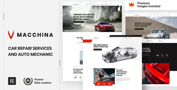 Macchina - Auto Repair WordPress 6.4