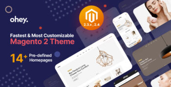 Ohey - Multipurpose Sections Magento 2 Theme