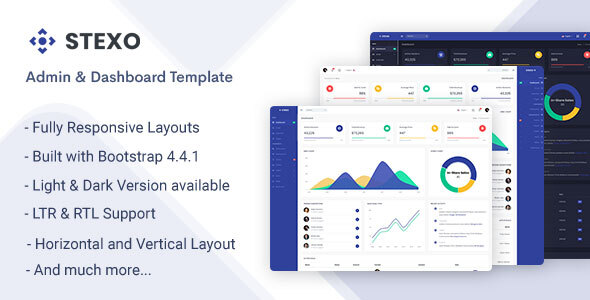 Stexo - Admin & Dashboard Template