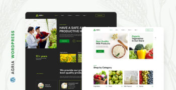 Agria - Agriculture & Farming WordPress Theme 1 December 2023