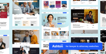 Ashton | Lawyer Attorney WordPress 1.4.2