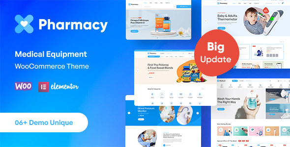 Pharmacy WooCommerce WordPress Responsive Theme 5.1.7