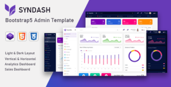 Syndash – Bootstrap5 Admin Template