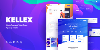 Kellex - WordPress Theme for Saas and Agencies